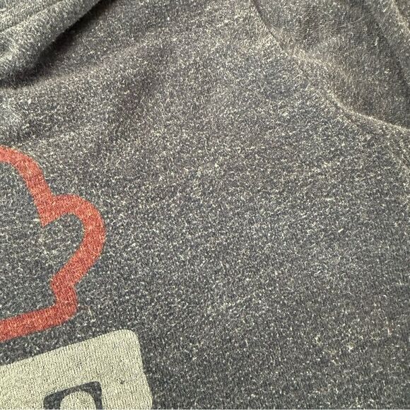 Mitten State Michigan Home Hoodie Hooded Sweatshirt Medium Navy USA - Picture 4 of 6